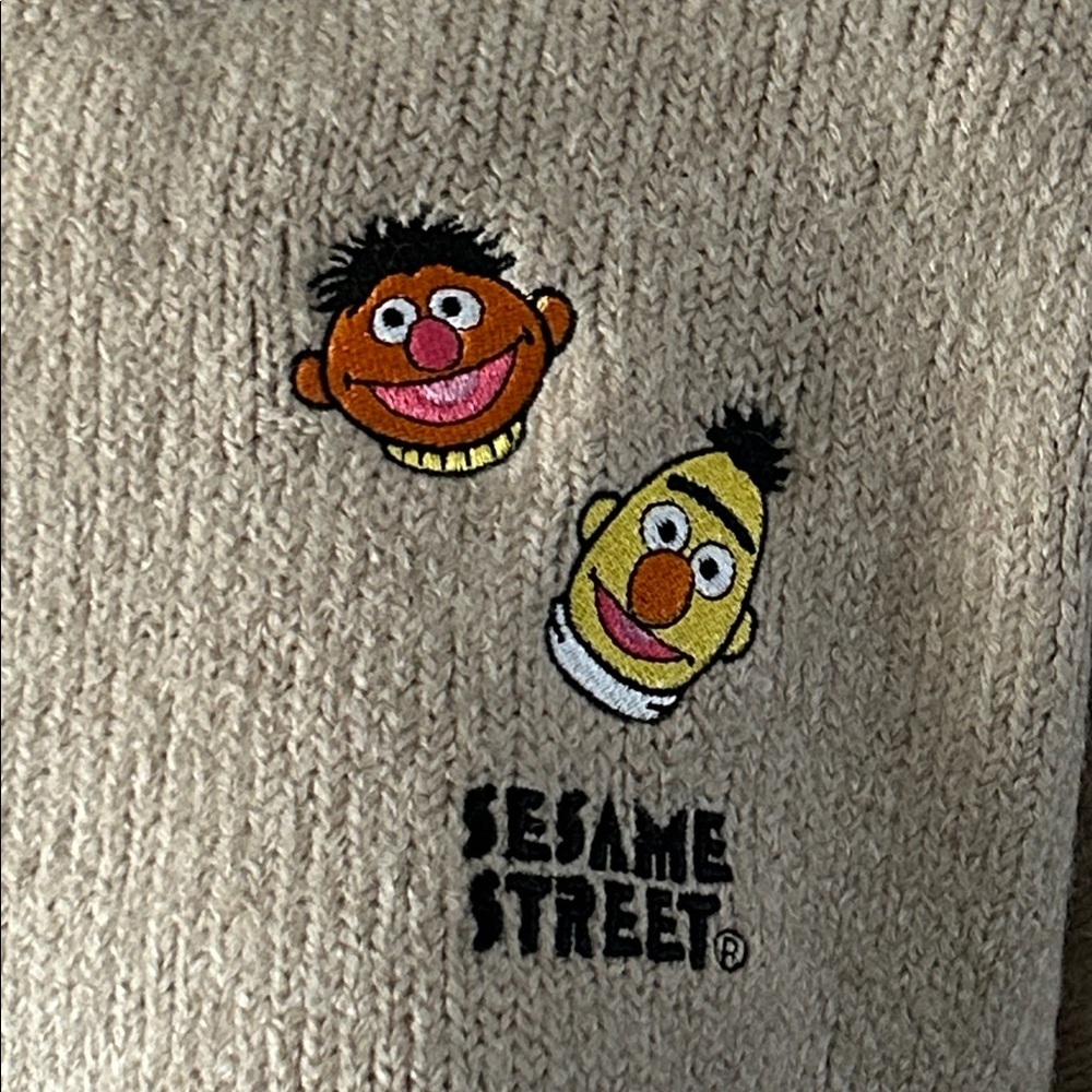 H&M Bert n’ Ernie Mock Neck Sweater NWOT - Picture 4 of 12